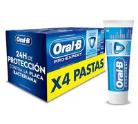 Oral-B Pro-Expert Protección Profesional Pasta De Dientes, Pack Ahorro 4x125 ml, Dentífrico Que Protege Contra La Placa, Sabor A Menta Fresca