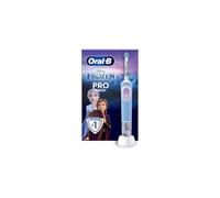 Oral-B Pro Kids Cepillo de dientes eléctrico infantil, Disney Frozen, 1 cabezal suave, temporizador y vibraciones