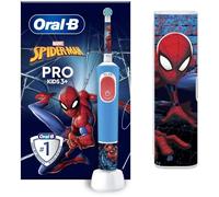 Oral-B Pro Kids Cepillo de Dientes Eléctrico Spiderman Marvel + Funda Cepillo...