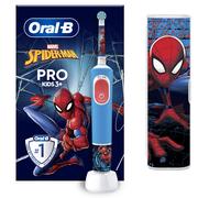 Oral-B Vitality Pro Kids Spiderman Niño Cepillo dental oscilante Azul, Rojo