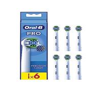 Oral-B Pro Precision Clean - Cepillos para cepillo de dientes eléctrico, paquete de 6 unidades