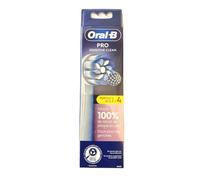 Oral-B Pro Sensitive Clean - Cabezal de cepillo de dientes eléctrico, en forma de X y cerdas extra suaves para cepillado suave y eliminación de placa, paquete de 4 cabezales de cepillo de dientes,
