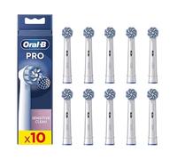 Oral-B Pro Sensitive Clean - Juego de 10 cabezales de cepillo de cerdas suaves, cuidado de encías, EB60X