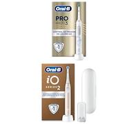 Oral-B Pro Series 3 Cepillo de Dientes Eléctrico + Oral-B iO 2 Cepillo de Dientes Eléctrico Rosa Suave