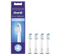 Oral-B Pulsonic Clean - Cabezales para cepillo de dientes (4 unidades) Compatible con todos los cepillos de dientes eléctricos Pulsonic de Oral-B