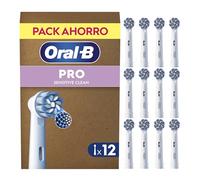 Oral-B Sensitive Clean Cabezales de Recambio Originales, Blanco, Pack de 12