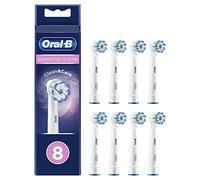 Oral-B Sensitive Clean Cabezales De Recambio, Pack De 8 Recambios Originales Para Cepillos De Dientes Eléctricos, Protección De Encías., One size - Pack de 8