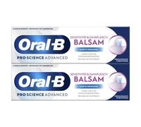 Oral-B Sensitive & Zahnfleisch Bálsamo de limpieza suave de pasta de dientes, 2 x 75 ml