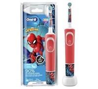 Oral-B Vitality Pro Kids Spiderman Niño Cepillo dental oscilante Azul, Rojo