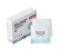 Oral Cleaning Finger Cover, 10pcs Baby Finger Tooth Wipes, no Woven Fabric Tongue Cleaner, Gentle Wipes for 0-1 Year Old Boys & Girls, Mouth Care