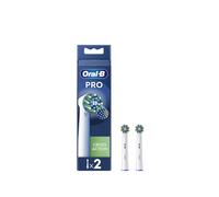 Oral-B CrossAction Clean Maximiser Brush Heads 2 pieza(s) Blanco