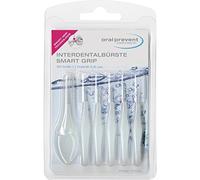Oral Prevent interdental Cepillos Smart Grip 0.45 mm Color Blanco, (2 x 6 unidades)