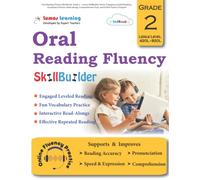 Oral Reading Fluency Workbook, Grade 2 - Lumos SkillBuilder Series: Engaging Leveled Reading, Vocabulary Practice, Read-alongs, Comprehension Quiz, and Online Fluency Program