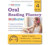 Oral Reading Fluency Workbook, Grade 4 - Lumos SkillBuilder Series: Engaging Leveled Reading, Vocabulary Practice, Read-alongs, Comprehension Quiz, and Online Fluency Program