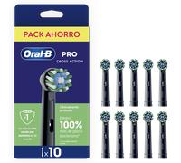 OralB Cross Action Cabezales de recambio pack de 10 Blanco