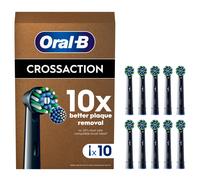 OralB Cross Action Cabezales de recambio pack de 12 Negro