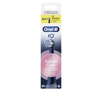 OralB iO Gentle Care Cabezales Negros pack de 4 recambios