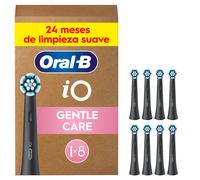 OralB iO Gentle Care Cabezales Negros pack de 8 recambios
