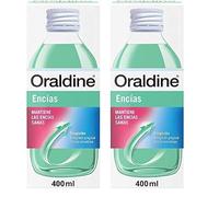 Oraldine Encías, Colutorio de Uso Diario Anti-Gingivitis, Protección de Encías Sensibles o Sangrantes, 400 ml (Paquete de 2)