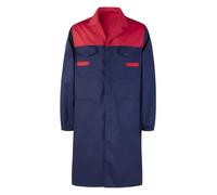 Oralidera Bata Laboratorio para Hombres Mujeres Chaqueta de Trabajo Estudiantes Escuela Laboratorio de Ciencia Enfermera Cosplay Bata de Taller, Rojo, M