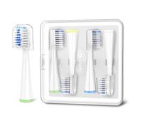 Oralphi Paquete de 4 cabezales de repuesto para cepillo de dientes Waterpik Sensonic Complete Care CC-04CD010-1, y para cepillo de dientes eléctrico Waterpik Sensonic STW-03W020/STW-03W027, con