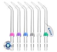 Oralphi Para cabezales de repuesto Waterpik, puntas de repuesto para hilo dental Waterpik, adecuado para accesorios Waterpik, puntas de repuesto, para OD-100E (6 puntas de ortodoncia)