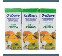 Oralsuero Sabor Frutas Brik 3x200 ml - Sales de Rehidratación con Probióticos