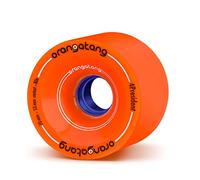 Orangatang 4 Ruedas President 80a Cruising Longboard Skateboard de 70 mm (Naranja, Juego de 4)