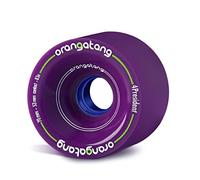 Orangatang 4 President 83a Cruising - Ruedas para monopatín Longboard (70 mm, 4 Unidades), Color Morado