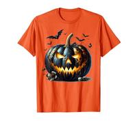 Orange and Black Halloween Accessories For Spooky Season Camiseta