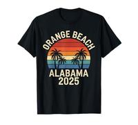 Orange Beach Alabama 2025 Souvenirs Familia Vacaciones a juego Camiseta