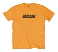 Orange Billie Eilish Racer Logo con licencia Camiseta hombre