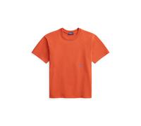 Orange Camiseta de algodón con Big Pony XXS