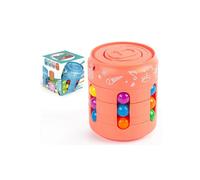 (orange)Canned Rubik's Cube Magic Beads Smart Rotation Game Rubik's Cube Finger Rotation Decompression