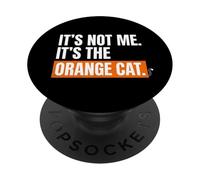 Orange Cat Mom, no Soy yo, es el Gato Naranja PopSockets PopGrip Adhesivo