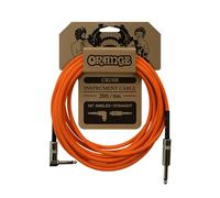 Orange Crush 20ft Instrument Cable, Angled to Straight