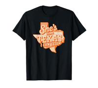 Orange Ella es de Texas I Can Tell Camiseta