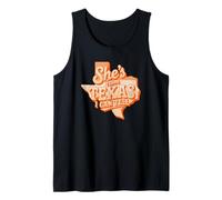Orange Ella es de Texas I Can Tell Camiseta sin Mangas