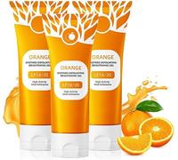 Orange Enzymes Exfoliating Gel Exfoliating Gel,Natural Orange Exfoliating Gel,Face Cleaning Peeling, Deep Cleaning & Hidratante Exfoliating Scrub para mujer (3 unidades)