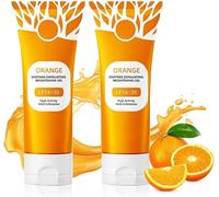 Orange Enzymes Exfoliating Gel Exfoliating Gel,Natural Orange Exfoliating Gel,Face Cleaning Peeling, Deep Cleaning & Hidratante Exfoliating Scrub para mujer (2 unidades)