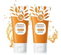 Orange Enzymes Exfoliating Gel Exfoliating Gel,Natural Orange Peeling Gel Exfoliating Gel, Orange Face Cleaning Peeling, para todos los rostros de limpieza profunda e hidratante (2 unidades, 50 g)