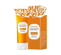 Orange Enzymes Exfoliating Gel,Gel Exfoliante Naranja Para Limpieza Profunda,Peeling Naranja,Exfoliante Limpiador Todo Tipo Piel,Elimina Puntos Negros,Limpieza Profunda E Hidratación Rostro
