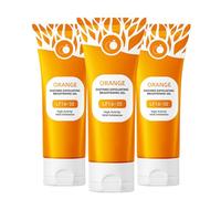 Orange Exfoliating Gel Lf16-35, 2025 Gel Exfoliante Facial Hidratante y Purificante con Enzimas de Naranja, Limpieza Profunda e Hidratación para Rostro y Cuerpo(3pack)