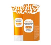 Orange Facial Exfoliating Gel for Deep Moisturizing Pore Cleansing and Peeling - Face and Body Skin Care 100g