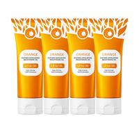 Orange Facial Exfoliating Gel for Deep Moisturizing Pore Cleansing and Peeling - Face and Body Skin Treatment 100g (4)
