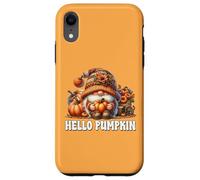 Orange Fall Must Haves For Women Hello Pumpkin GNOME Carcasa para iPhone XR