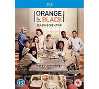 Orange Is The New Black Seasons 1-4 (12 Blu-Ray) [Edizione: Regno Unito] [Reino Unido] [Blu-ray]