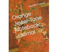 Orange Jewel-Tone Notebook Journal