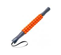 (Orange) Massage Roller for Relieving Muscle Soreness Cramping Lightweight Portable Muscle Roller Sticks for Back