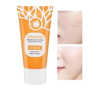 Orange Peeling Gel - 50g Facial Cleansing Body Scrub | Hydration Facial Cleanser For Improved Blackhead And Prone Skin | Gentle Orange Face Gel For Daily Skincare And Refr